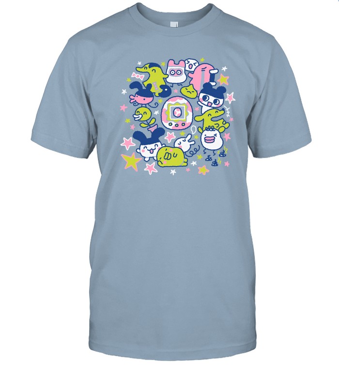Tamagotchi Eggcellent Friends Tee Shirt | Custom prints store | T